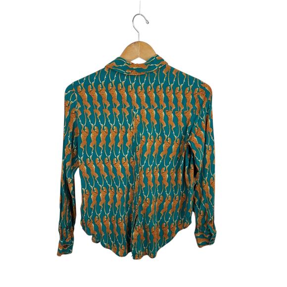 Anthropologie Maeve Cheetah Shirt - Picture 6 of 6